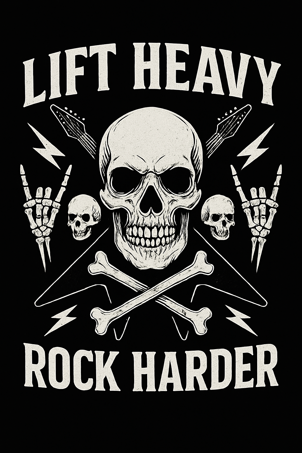 Lift Heavy Rock Harder Shirt