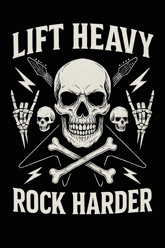 Lift Heavy Rock Harder Shirt