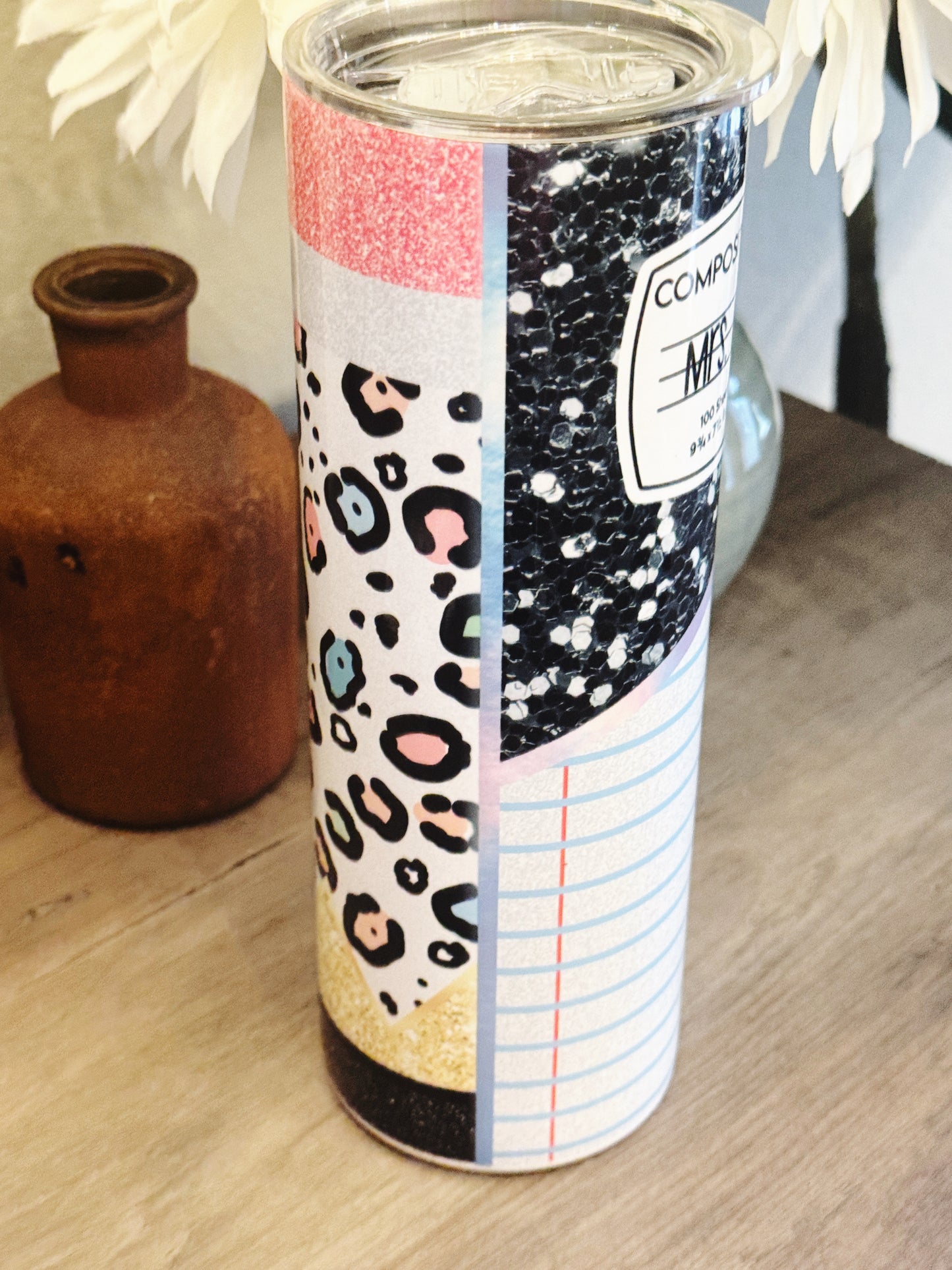 Composition Book Teacher Tumbler