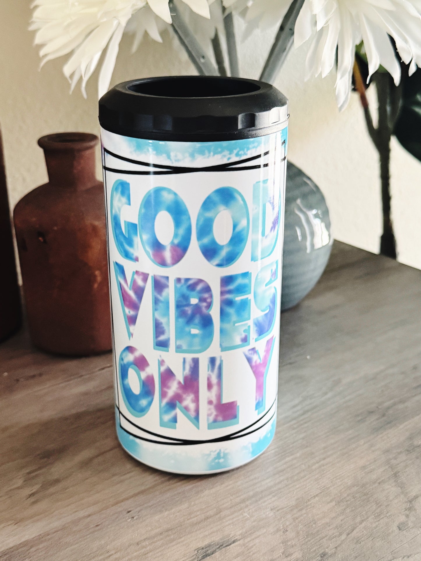 Good Vibes Can Cooler