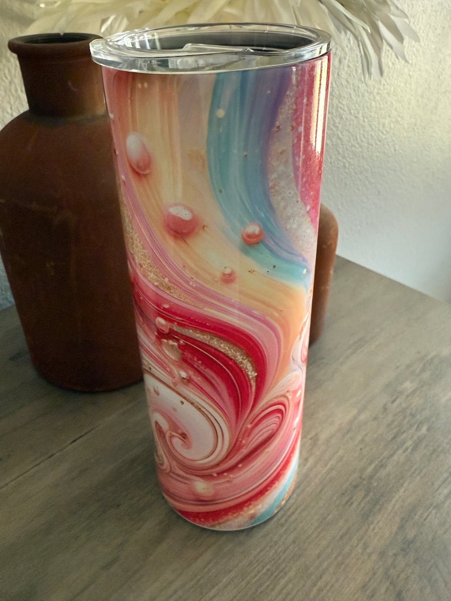 đ âSwirlinâ, Twirlinâ, and Hydratinââ 20oz Tumbler đ