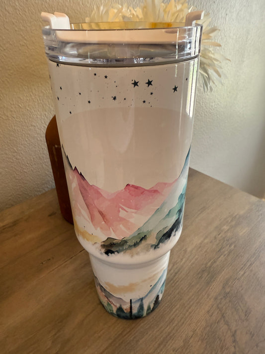 Sippin’ Pretty in the Peaks Tumbler