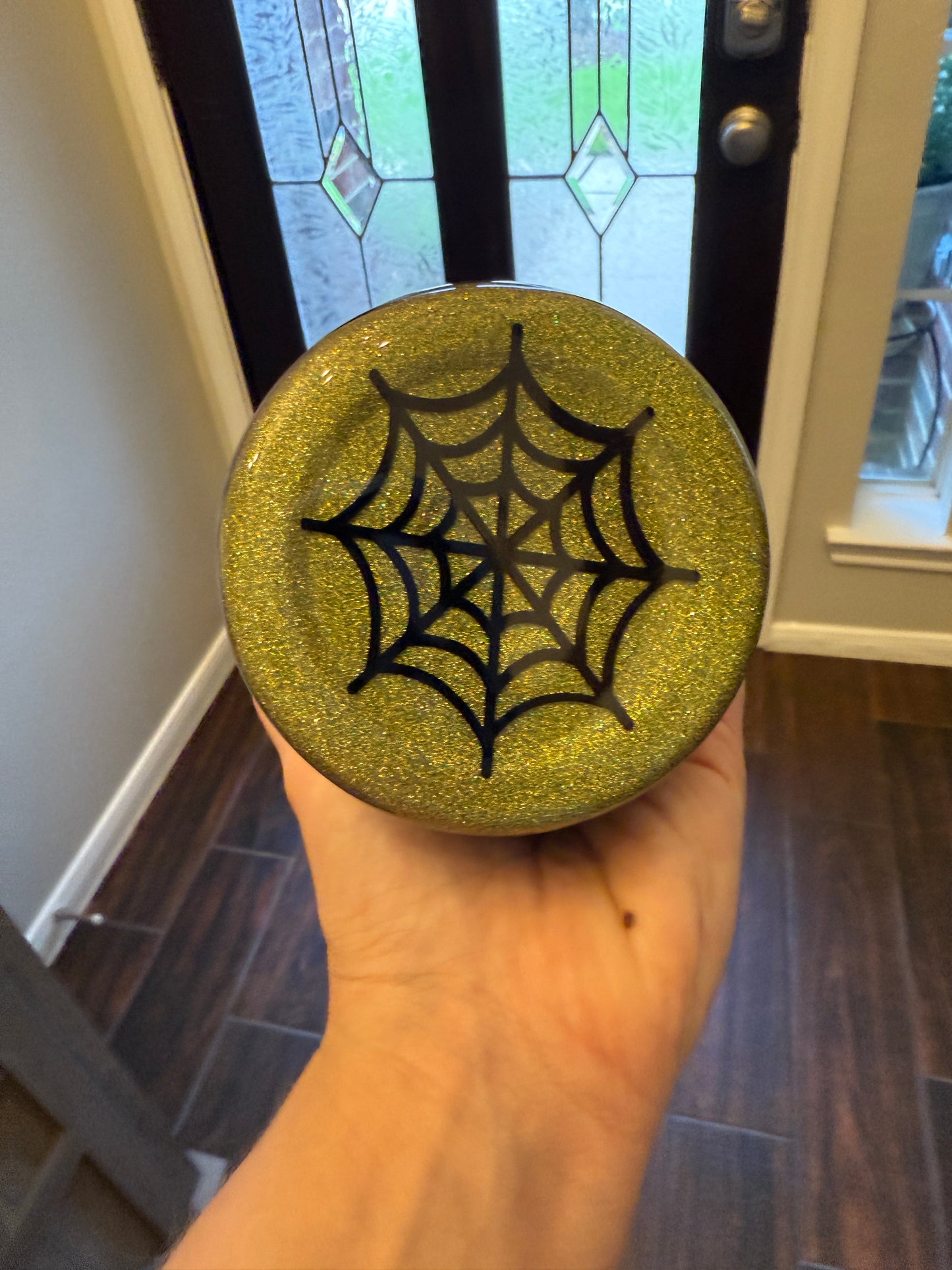 Halloween Glitter Tumbler