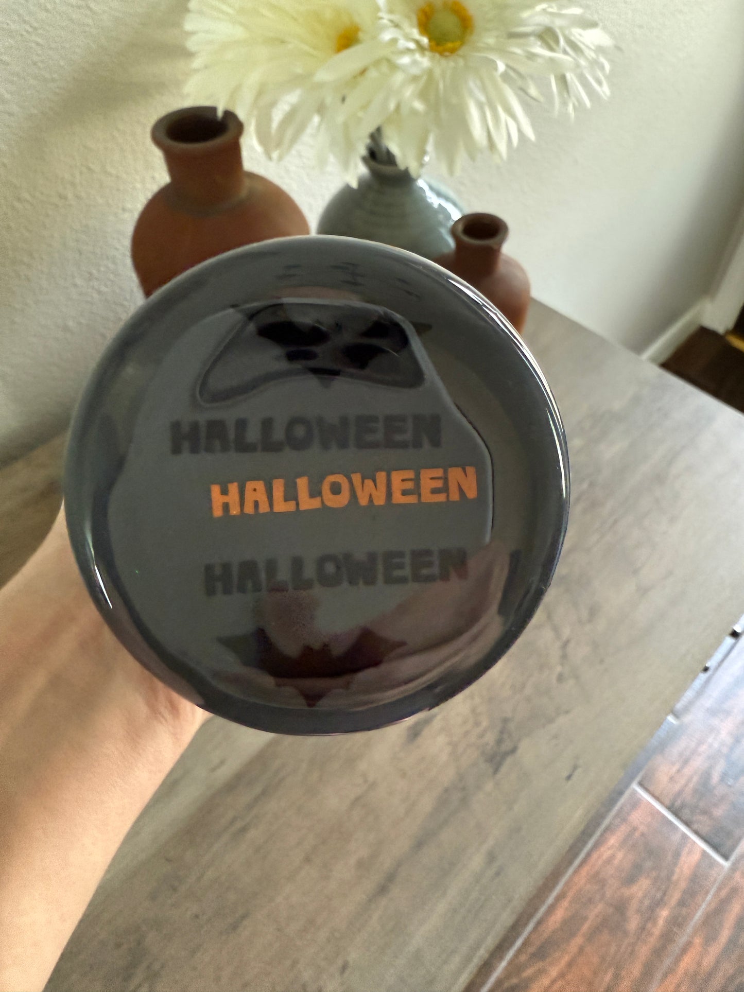 Halloween Glitter Tumbler
