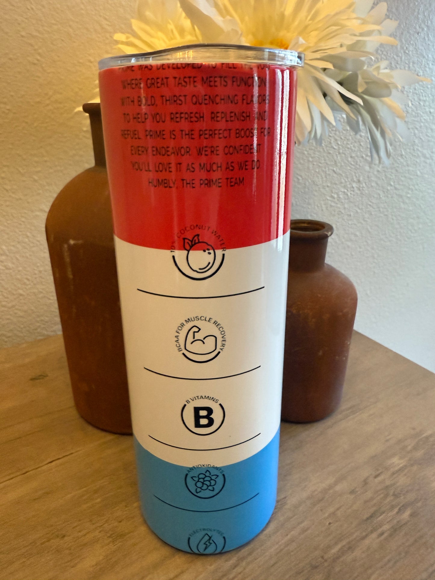 Prime-Inspired Tumbler