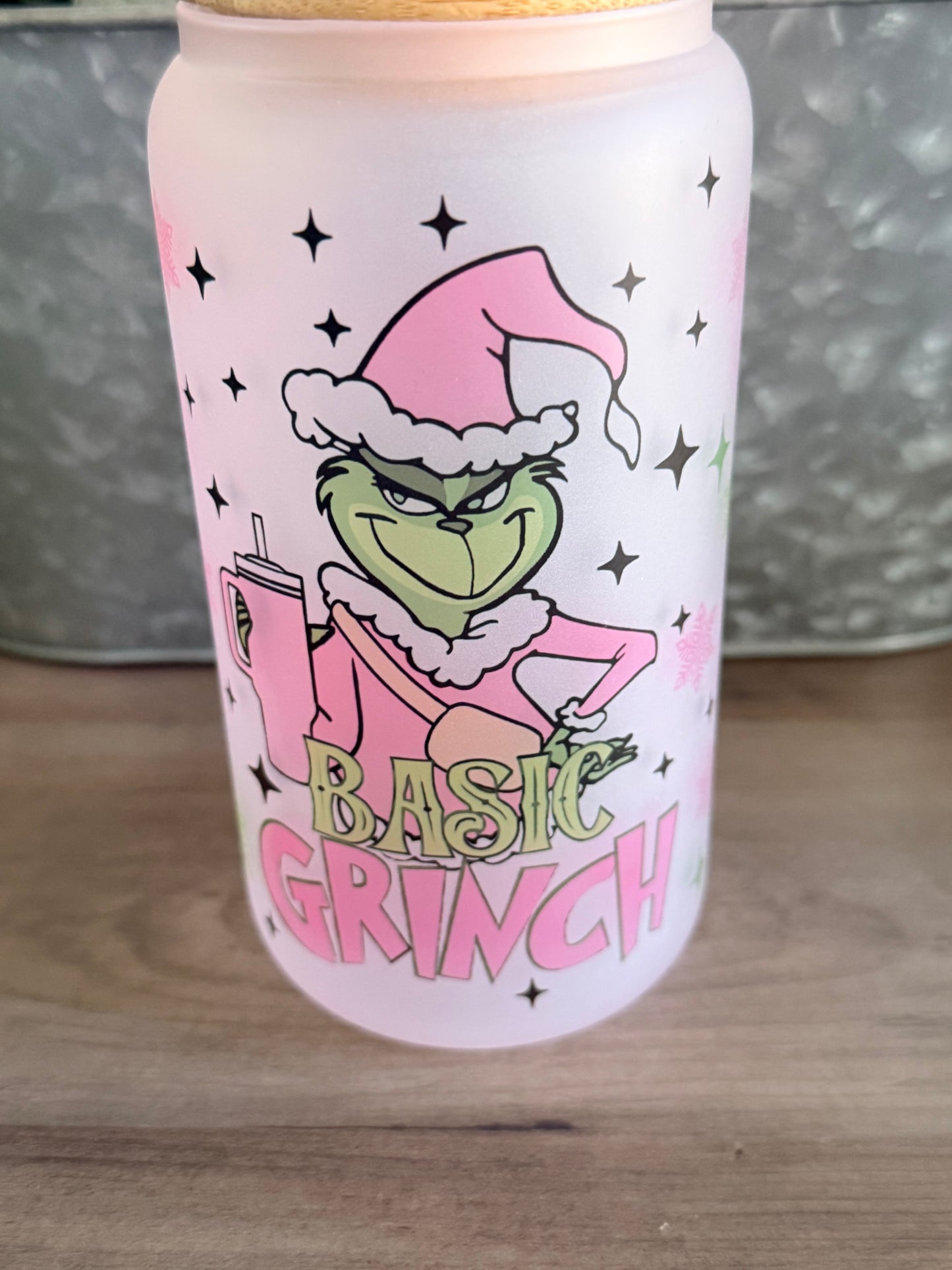 Green Guy Pink Out Cold Cup