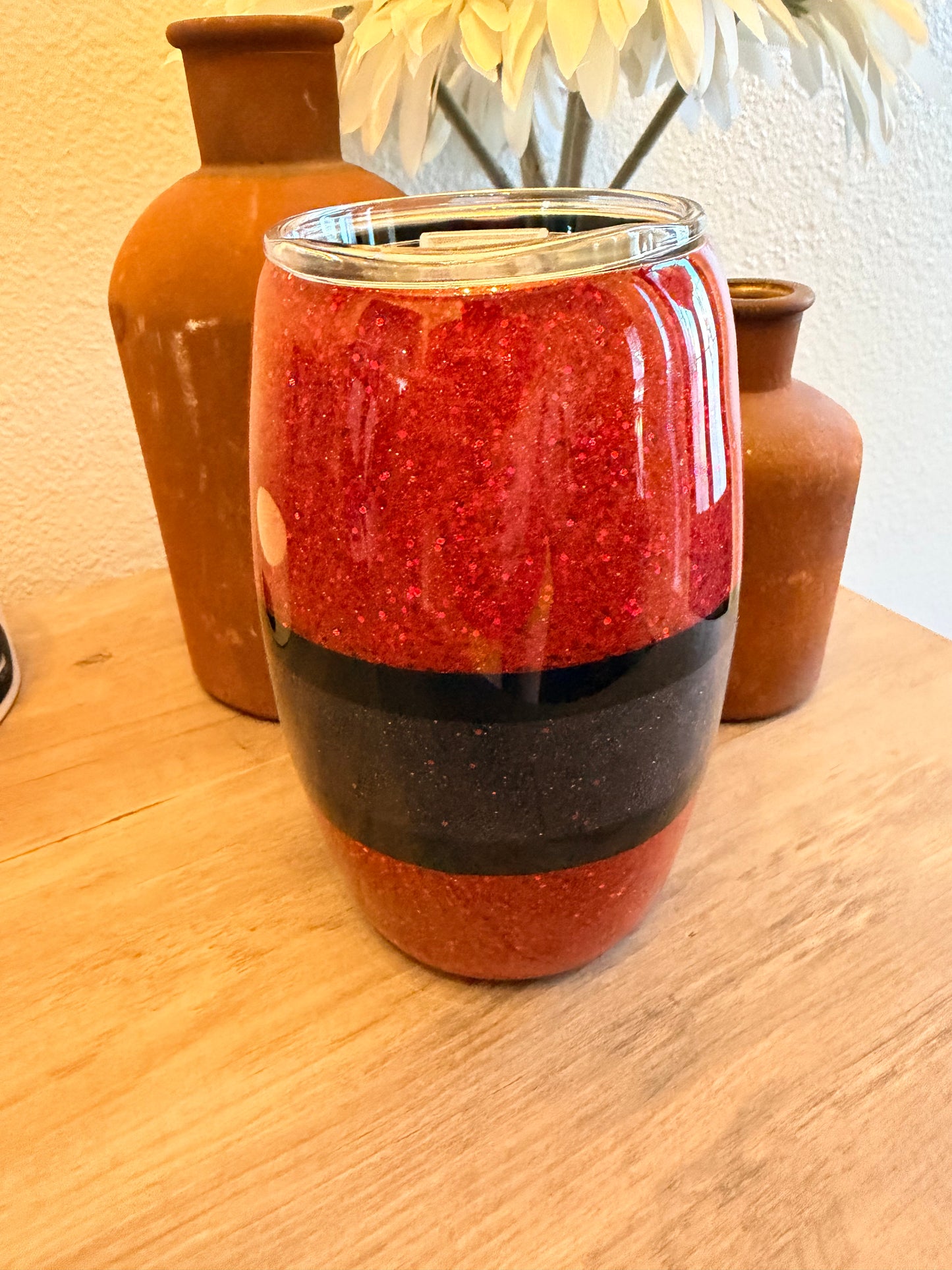 Santa Suit Tumbler — 26oz of Holiday Cheer!