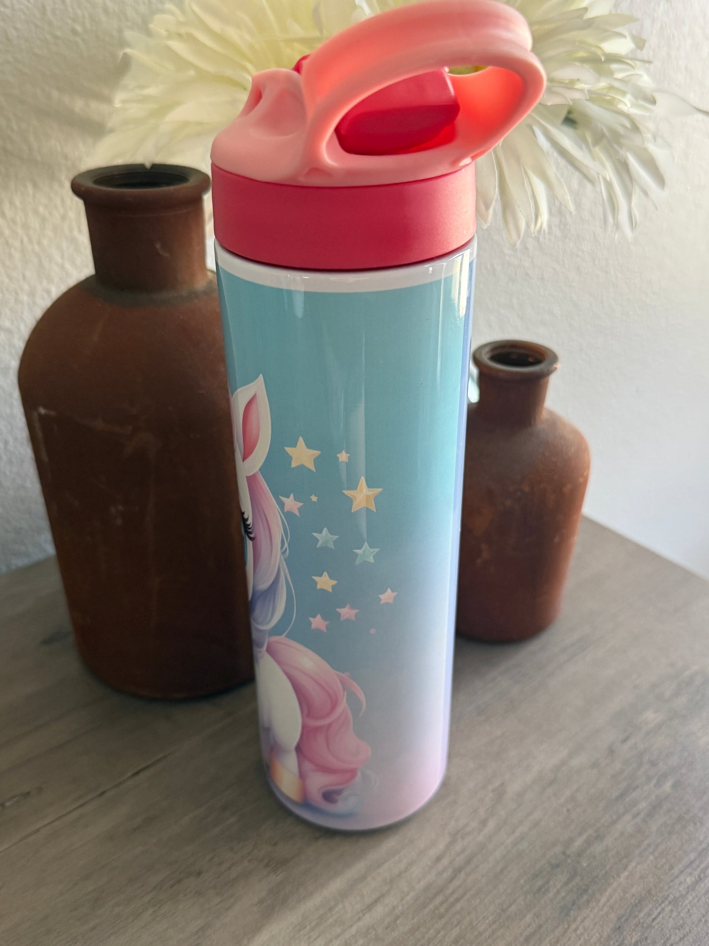 🦄 “Unicorn Hydration Station” Kids 20oz Spill-Proof Tumbler ✨