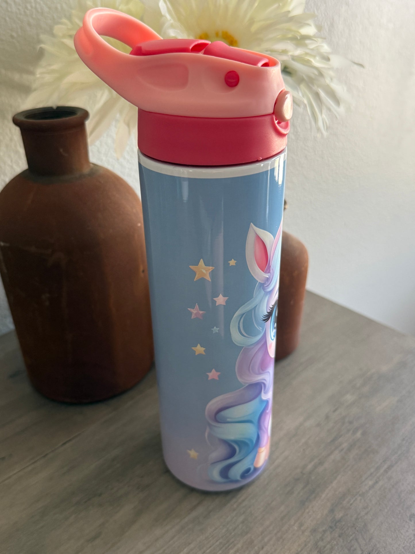 🦄 “Unicorn Hydration Station” Kids 20oz Spill-Proof Tumbler ✨