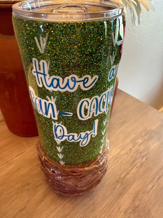 🌵 “Have a Fan-CACTUS Day” 20oz Tumbler 🌵