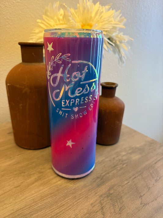 🚨ALL ABOARD THE HOT MESS EXPRESS TUMBLER🚨