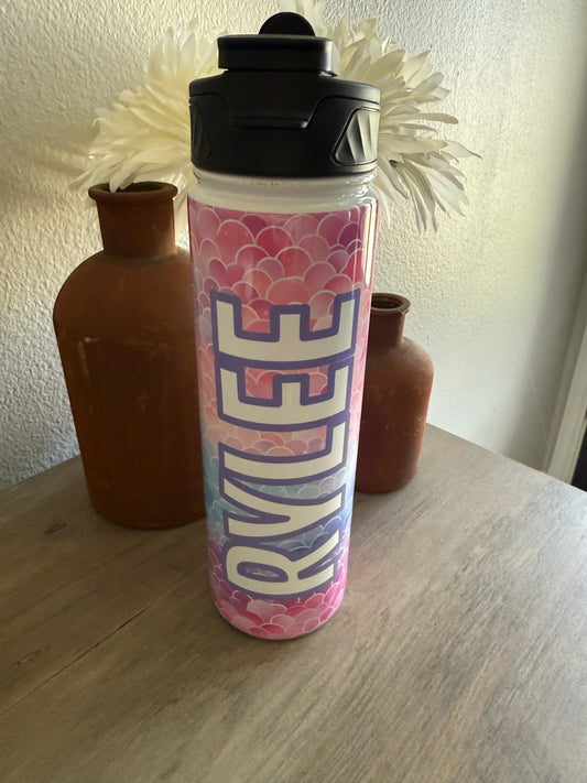 Custom Mermaid Name Tumbler