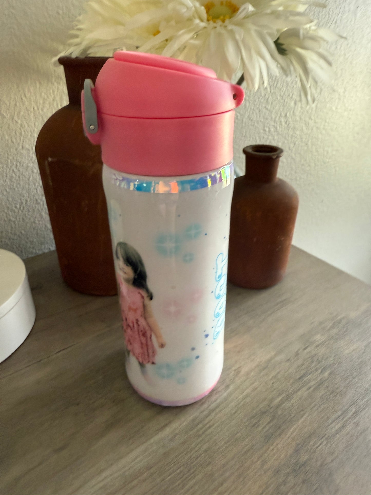 Kids Custom Picture Glow Tumbler