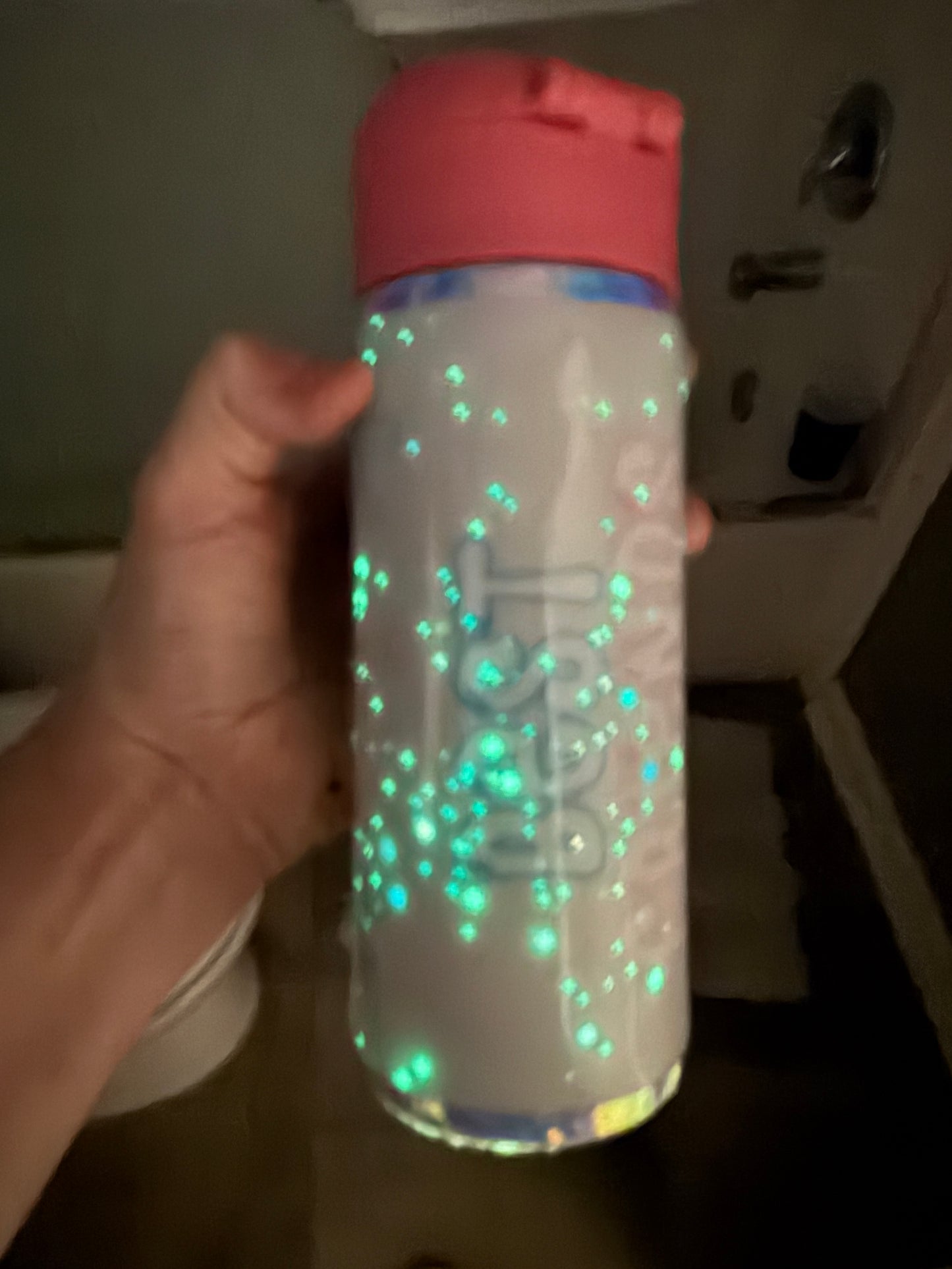 Kids Custom Picture Glow Tumbler