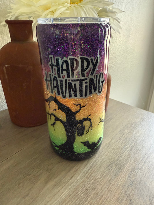 Haunted Neon Tumbler