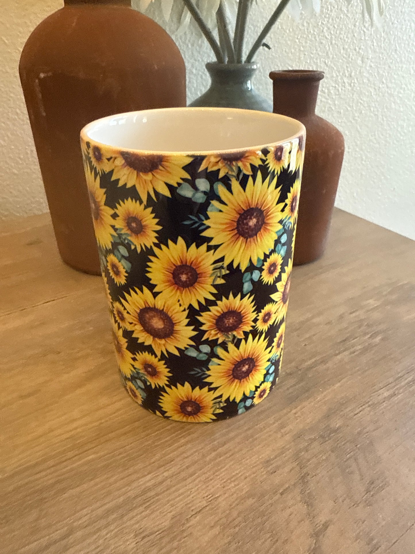 Sunflower Ceramic Mug – Blooming Beauty Edition