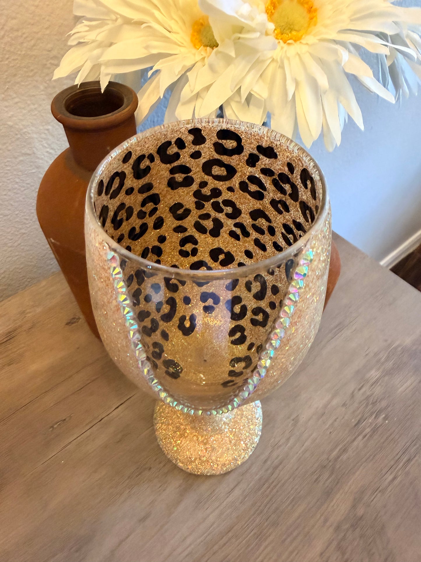 Peek-A-Boo Wine Glass