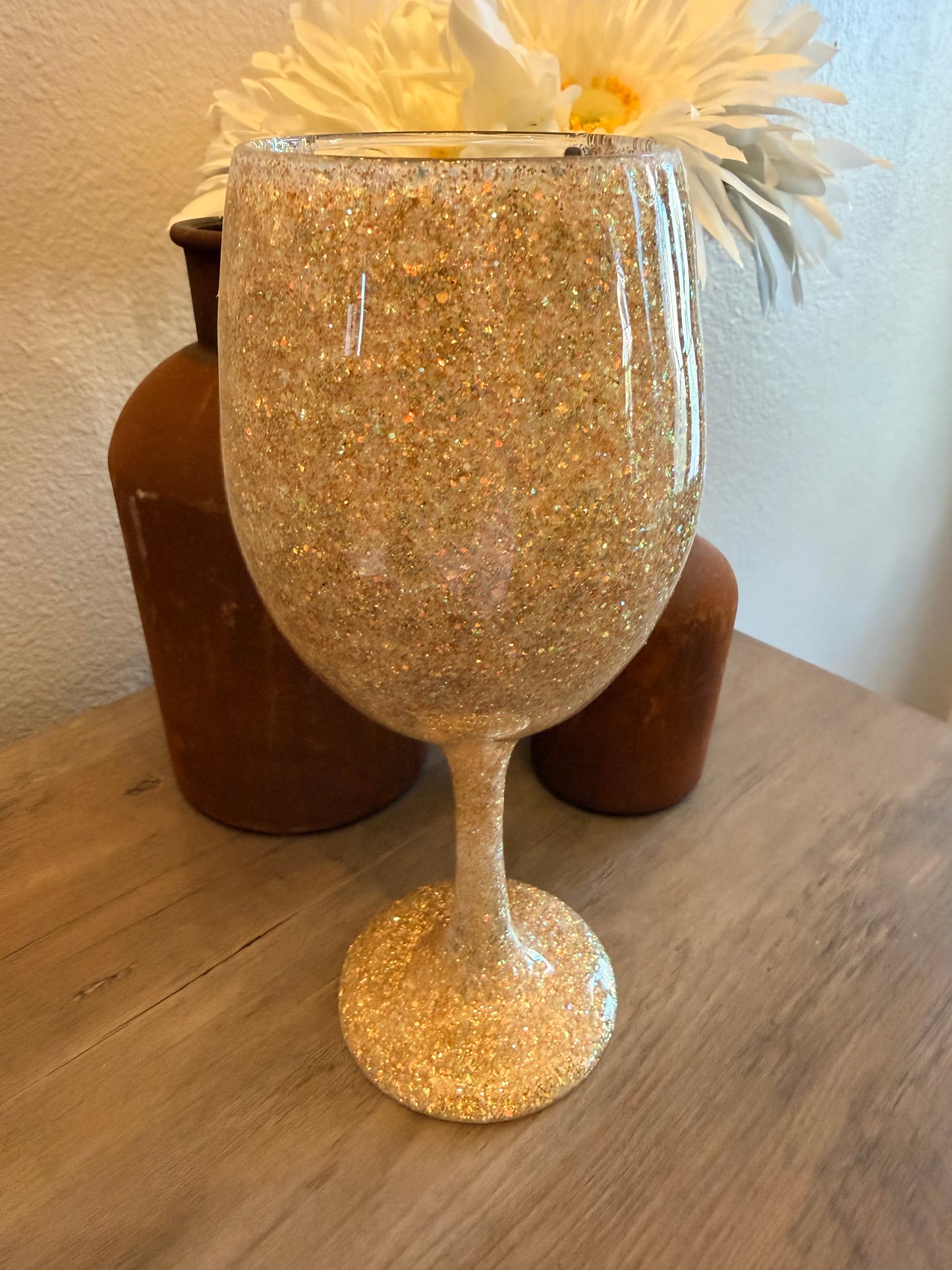 Peek-A-Boo Wine Glass