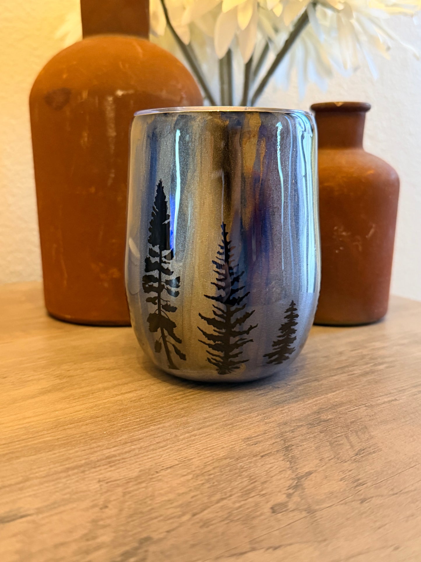 Northern Lights 12oz Stainless Steel Tumbler