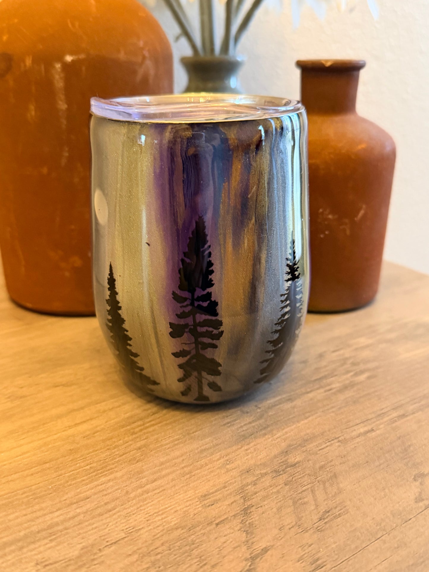 Northern Lights 12oz Stainless Steel Tumbler
