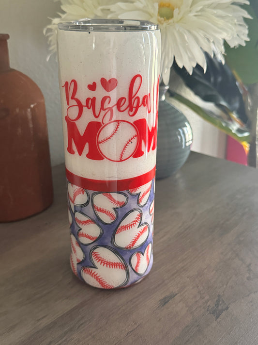 ⚾ “Baseball Mom Fuel” 20oz Tumbler ⚾