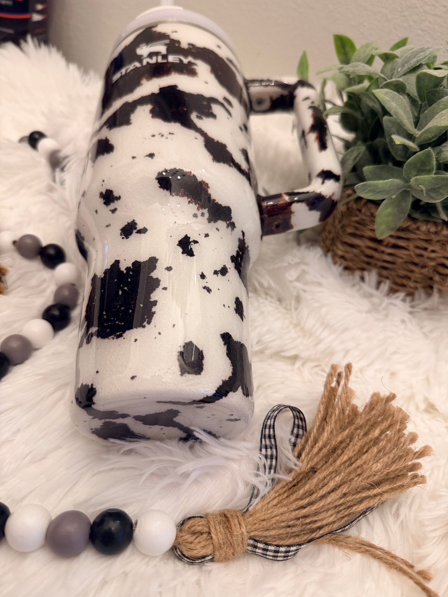 Cow Print Tumbler
