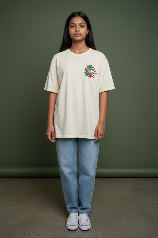 Christmas Green Guy Vibes Tee