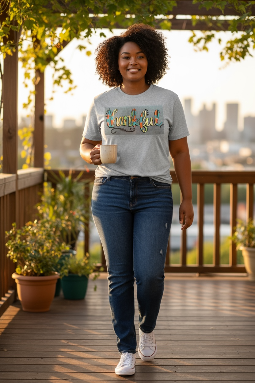 THANKFUL – Fall Vibes Tee
