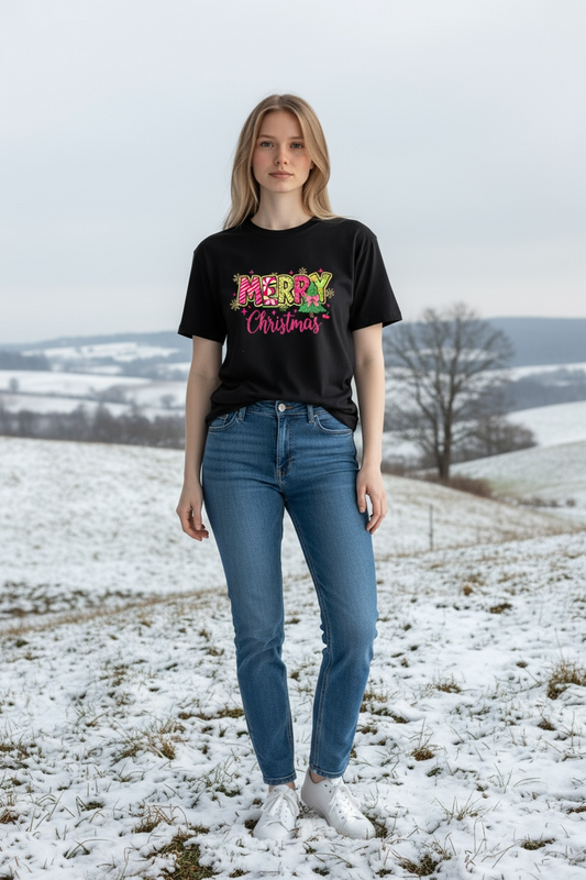 MERRY CHRISTMAS – Festive Holiday Tee
